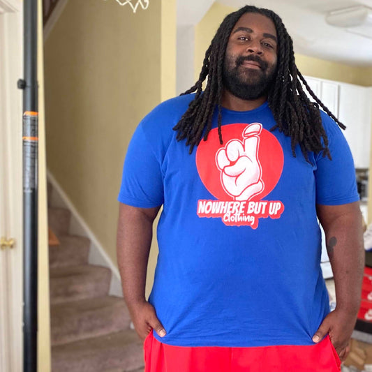 Blue/Red NBU Clothing Shirt
