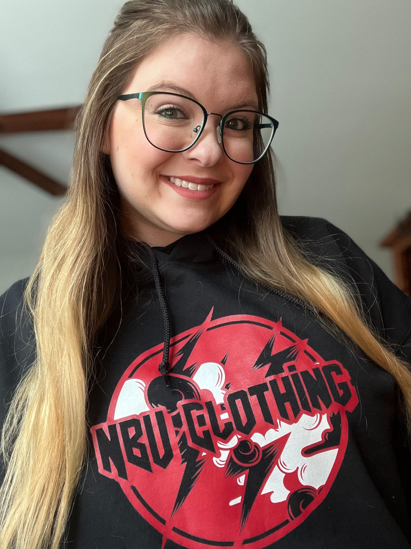 Black/Red NBU Clothing Hoodie