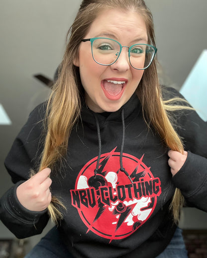 Black/Red NBU Clothing Hoodie