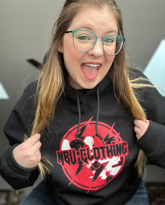 Black/Red NBU Clothing Hoodie